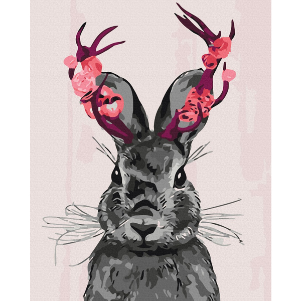 Картина по номерам Преміум картини - Фантастичний кролик