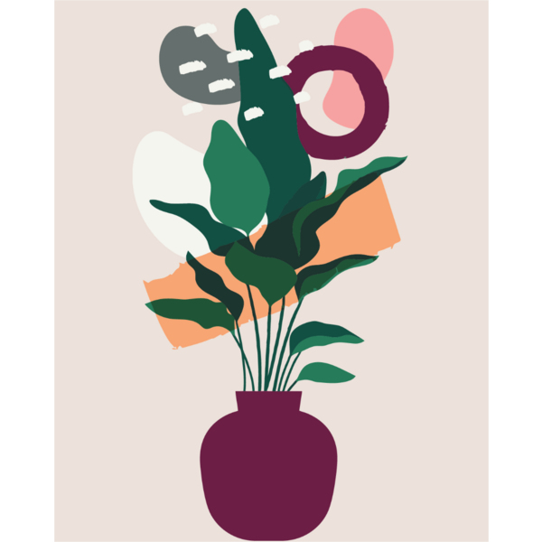 Картина по номерам Преміум картини - Яркий декор