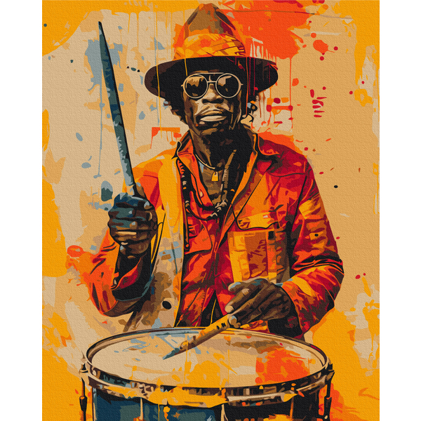 Картина по номерам Преміум картини - Барви музики