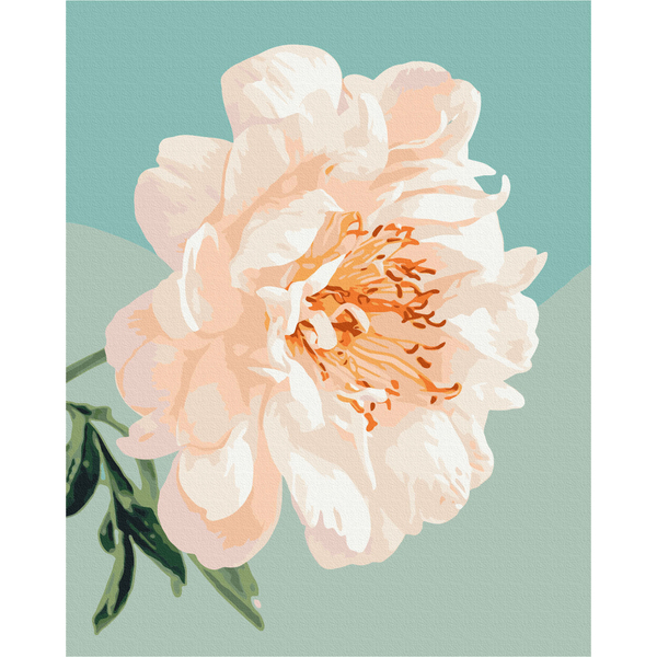 Картина по номерам Преміум картини - Грація півонії © Halyna Vitiuk