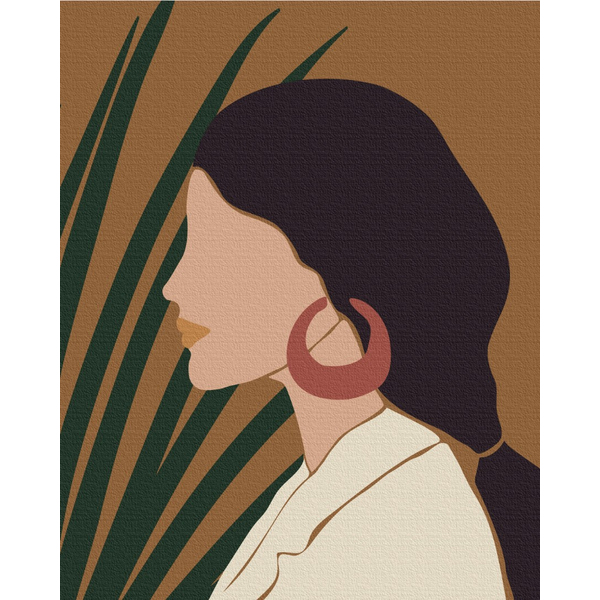 Картина по номерам Преміум картини - Пастельні тропіки: триптих 1