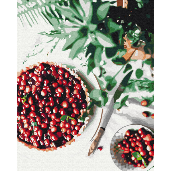 Картина по номерам Преміум картини - Рецепт щастя