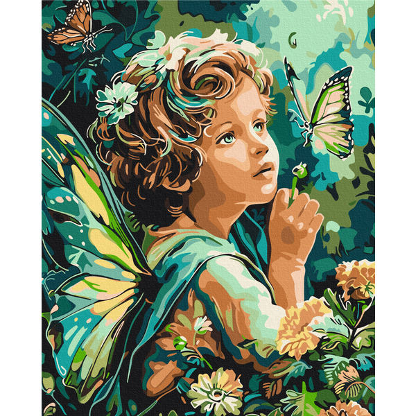 Картина по номерам Преміум картини - Шепіт крил