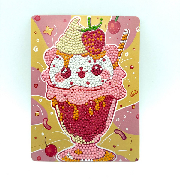 Алмазна мозаїка 13,5х18. Для дітей - Солодкий десерт