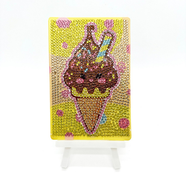 Алмазна мозаїка 10х15. Для дітей - Мороженое