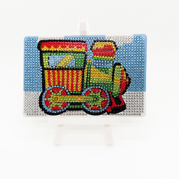 Алмазна мозаїка 10х15. Для дітей - Train shush-shush