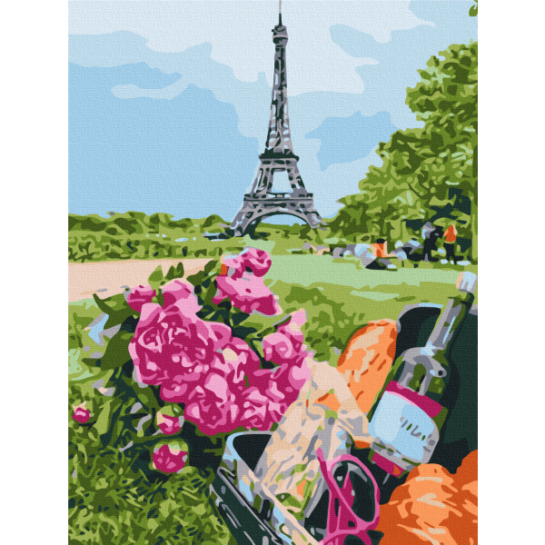 Картина по номерам Натюрморти - Пікнік на Єлисейських полях