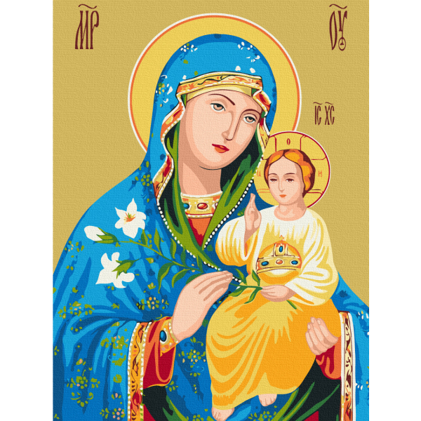 Картина по номерам Люди на картинах - Нев'янучий Цвіт