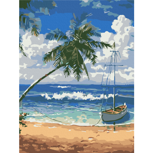 Картина по номерам Пейзажі - Райский остров