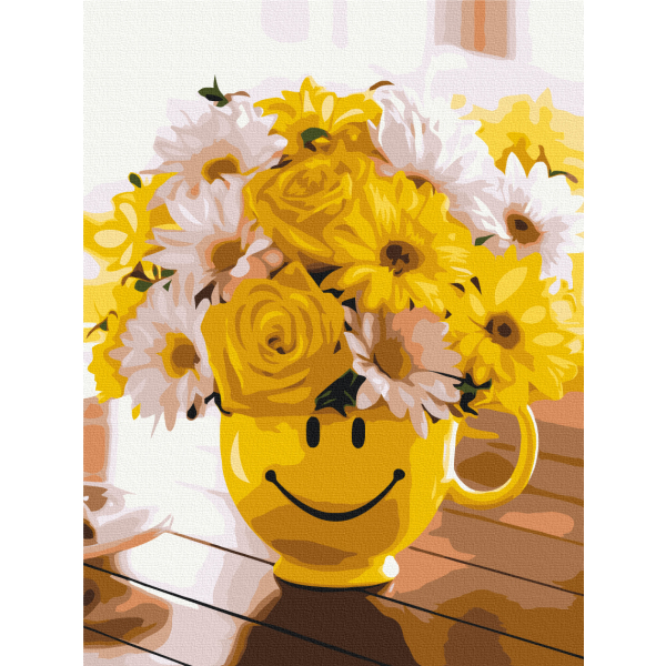 Картина по номерам Квіти - Букет счастья