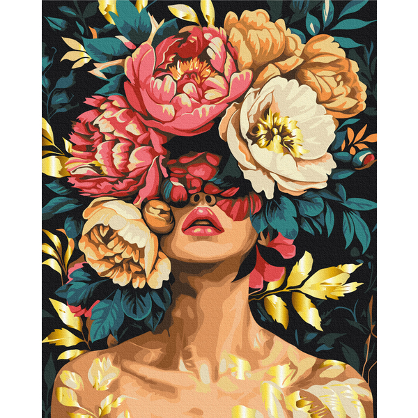 Картина по номерам Преміум картини - Магія пелюсток