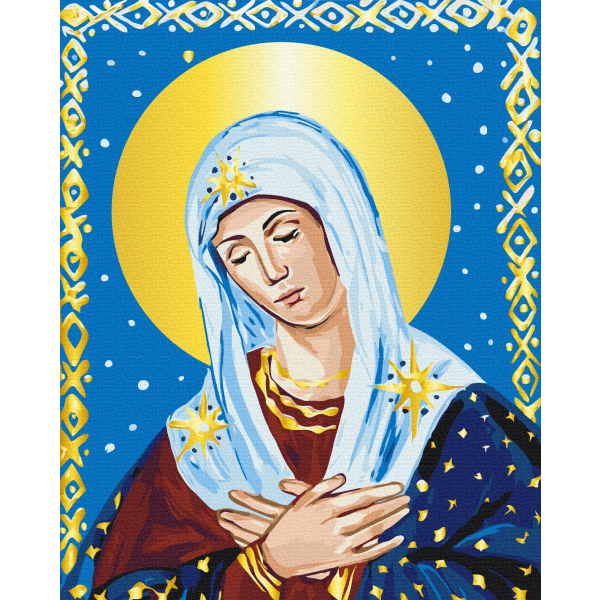 Картина по номерам Люди на картинах - Сердечная  молитва © Карина Зимина