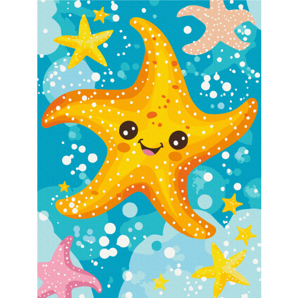 Картина по номерам Для дітей - Морська зірочка