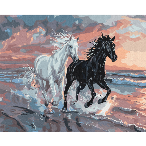 Картина по номерам Тварини, птахи та риби - Дуэт ветров