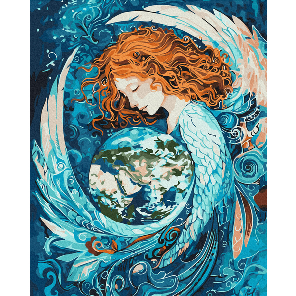 Картина по номерам Преміум картини - Обійми Всесвіту