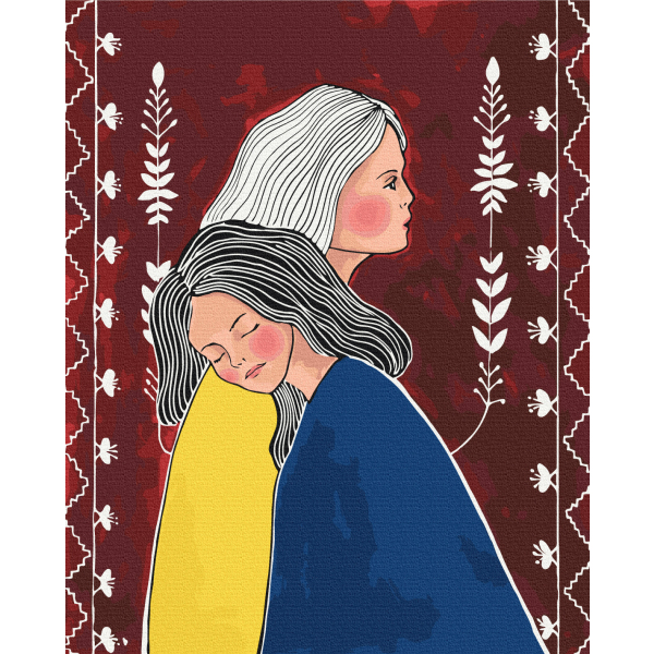 Картина по номерам Авторські колекції - Сестри © ANNART