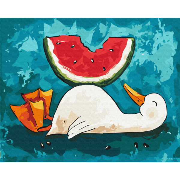 Картина по номерам Авторські колекції - Кавуновий рай © ANNART