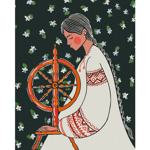 Картина по номерам Авторські колекції - Прядка життя © ANNART