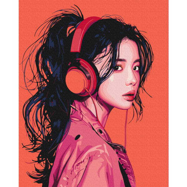 Картина по номерам Музика, музичні інструменти - Ритмы жизни