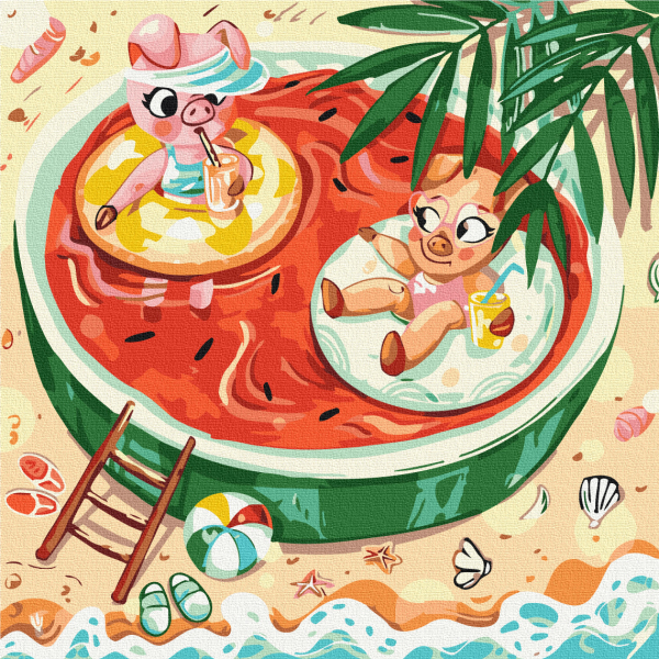 Картина по номерам Авторські колекції - Hello, summer! © artdi.ua