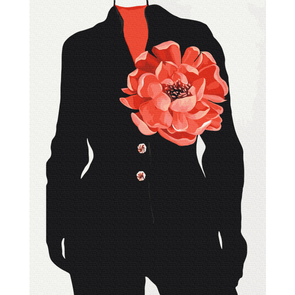 Картина по номерам Авторські колекції - Flower accent © LUNATART