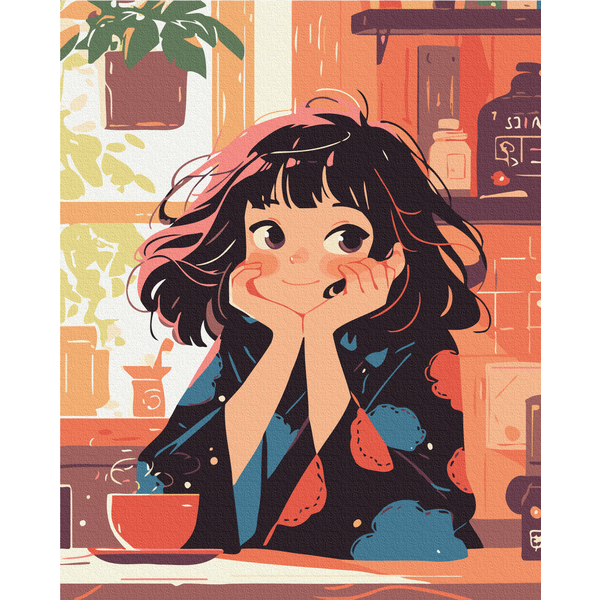 Картина по номерам Преміум картини - Мрійливість