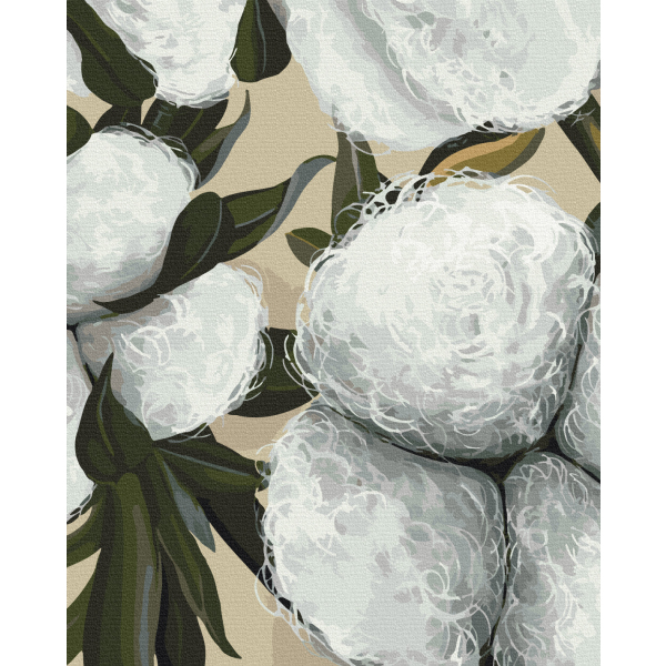 Картина по номерам Авторські колекції - Бавовна © Yana Biluhina