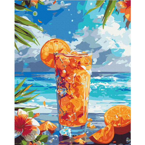 Картина по номерам Натюрморти - Освежающий коктейль