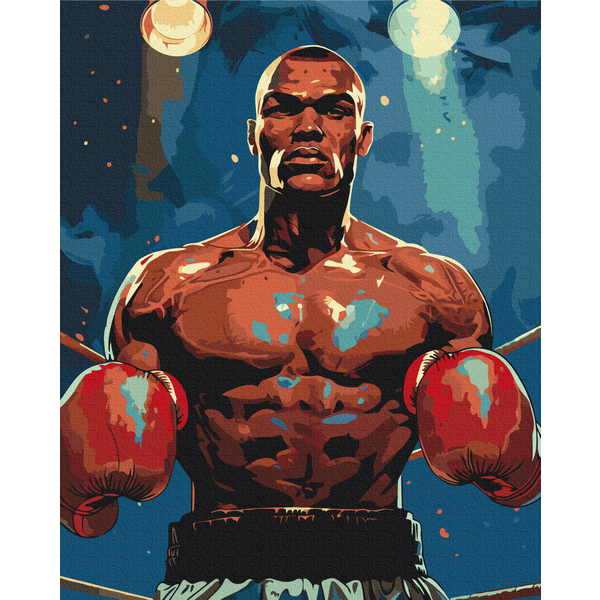 Картина по номерам Спорт - Боксёр