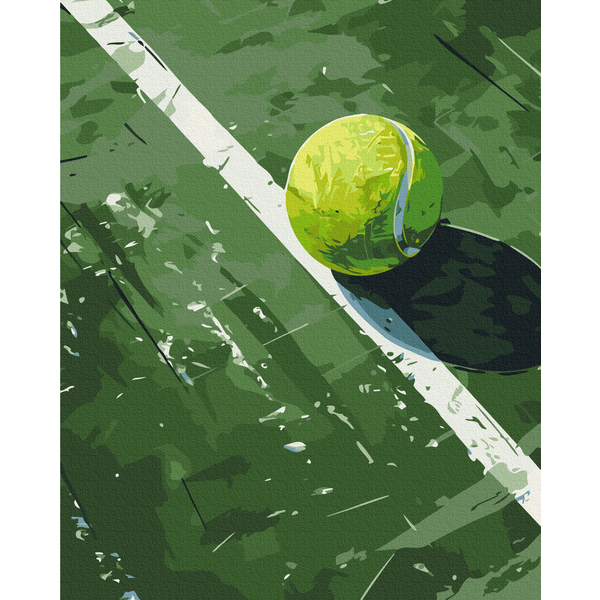 Картина по номерам Спорт - Теннисный мяч