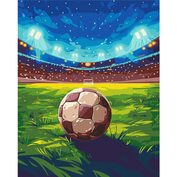 Картина по номерам Спорт - Футбольный матч