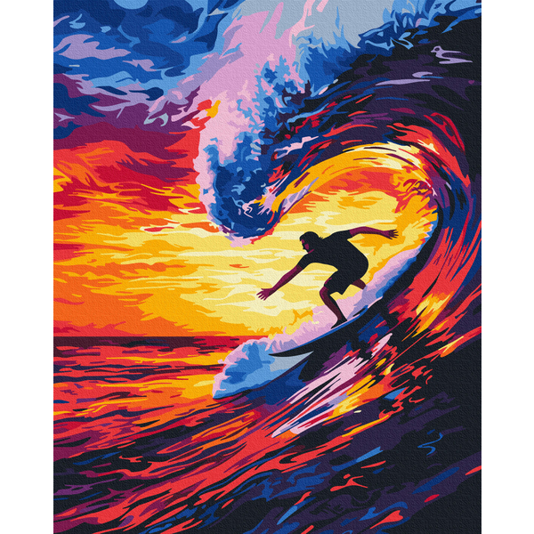 Картина по номерам Спорт - Держи волну