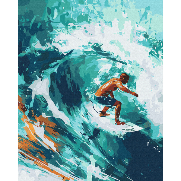 Картина по номерам Спорт - Серфер души