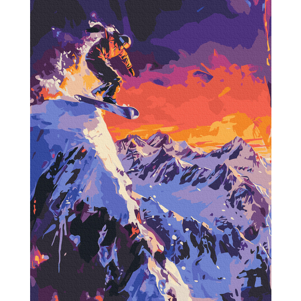 Картина по номерам Спорт - Покоритель гор