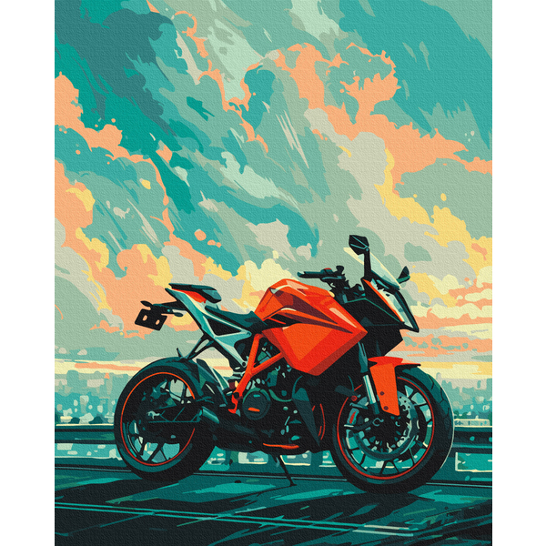 Картина по номерам Чоловічі - Байк