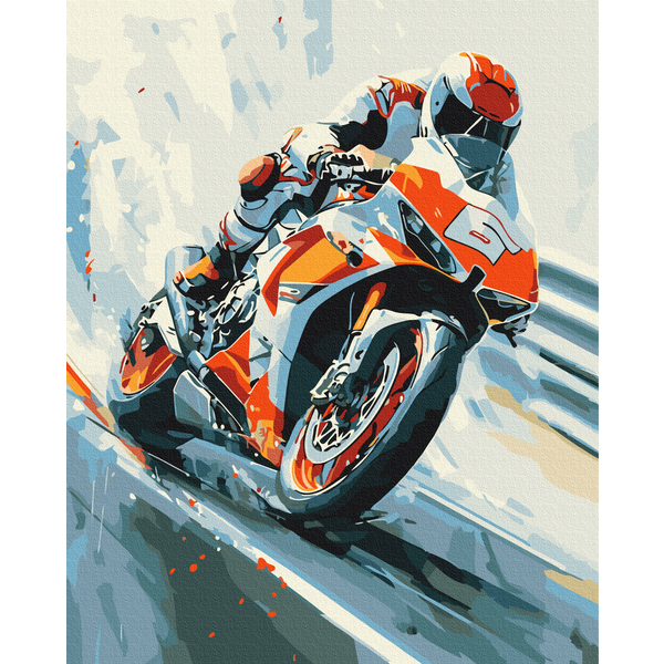 Картина по номерам Чоловічі - Сила Моменту