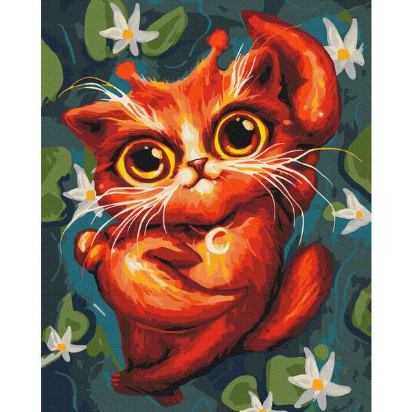 Картина по номерам Авторські колекції - Котик Рак ©Маріанна Пащук