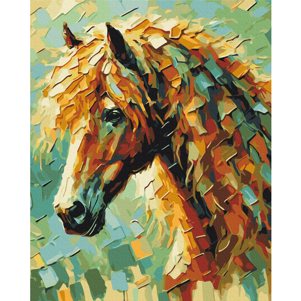 Картина по номерам Авторські колекції - Коник © Oleg Loburak