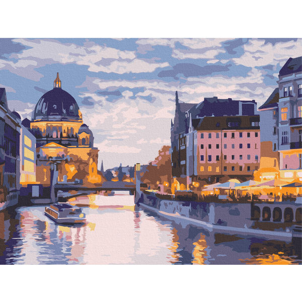 Картина по номерам Преміум картини - Канали старого міста
