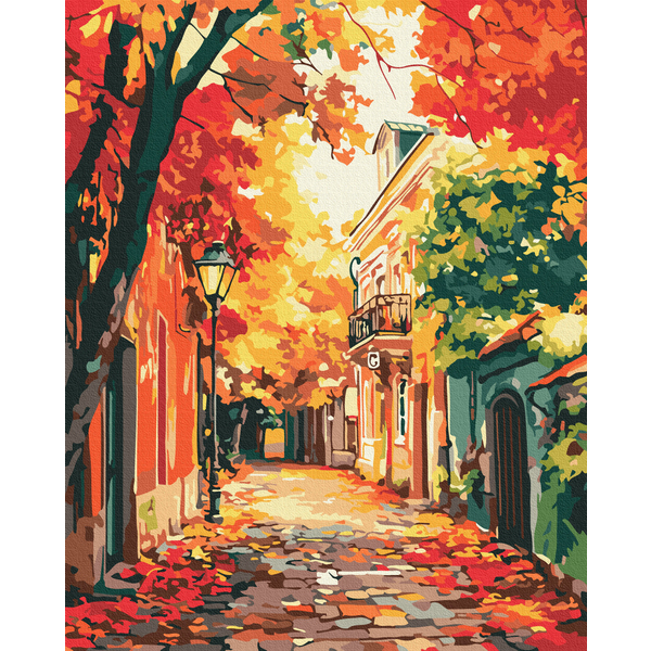 Картина по номерам Пейзажі - Листопадові барви