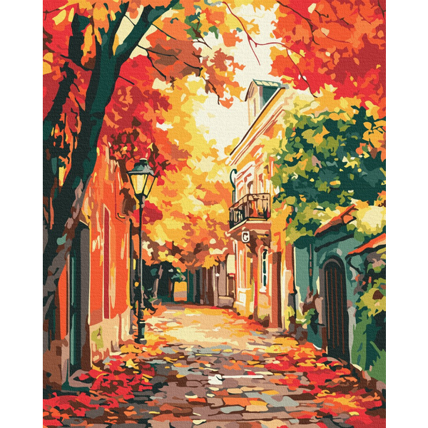 Картина по номерам Преміум картини - Ноябрьские краски