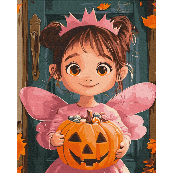 Картина по номерам Преміум картини - Феєчка