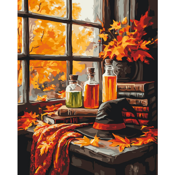 Картина по номерам Преміум картини - Хелловінський настрій