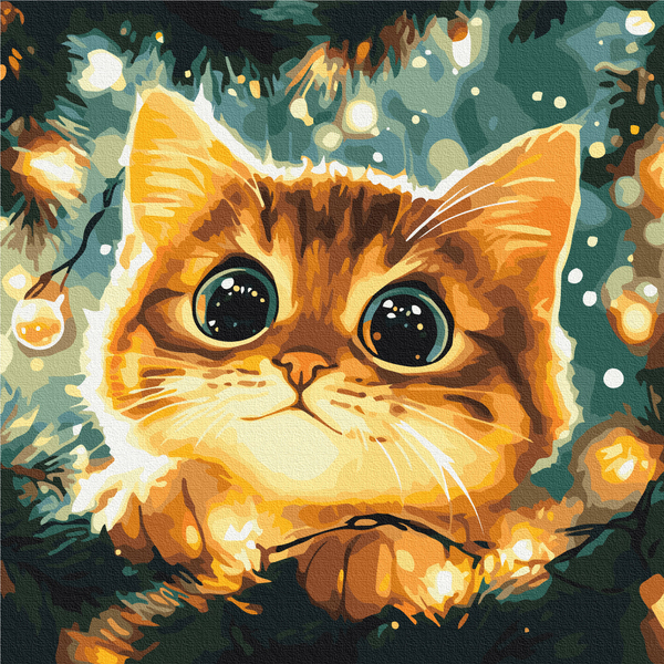 Картина по номерам Картины 40x40 - Магія свята