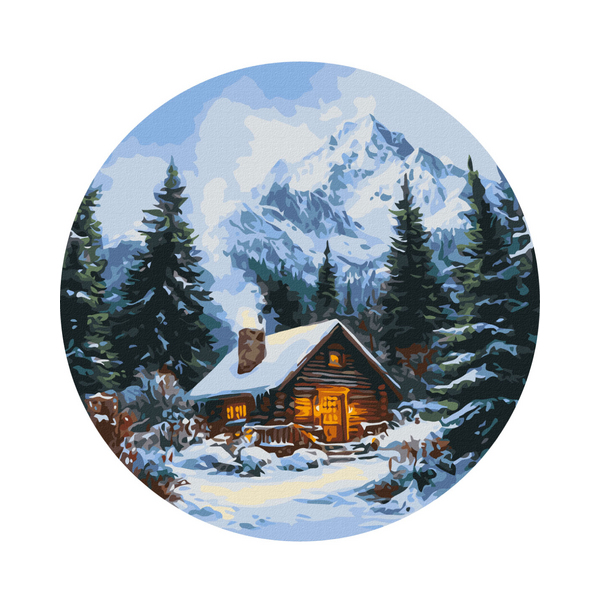 40 см - Сказочная избушка в лесу (Размер L)