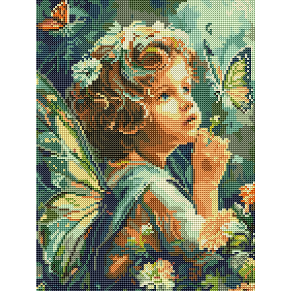 Алмазная мозаика 40x30 - Шепот крыльев