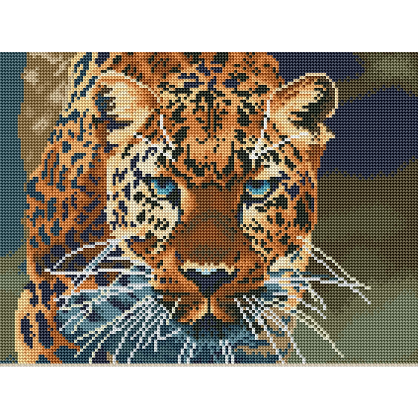 Алмазная мозаика 40x30 - Дикий зверь