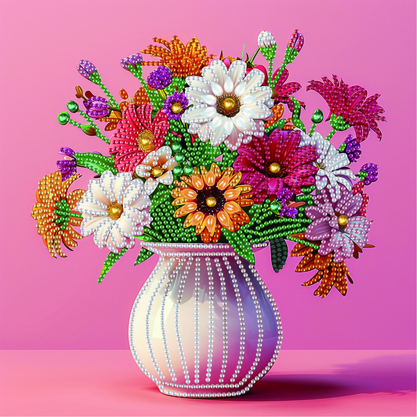 Алмазная мозаика 25x25 - Букет для настрою