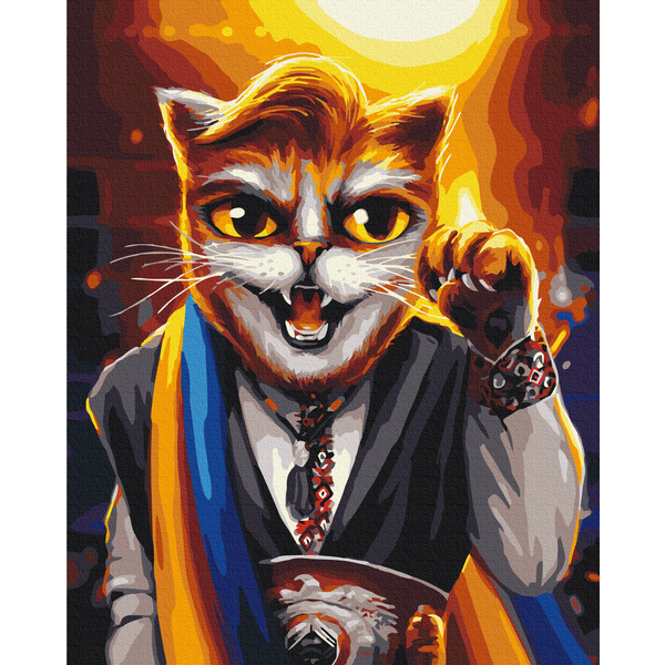 Картина по номерам Авторські колекції - Непереможний чемпіон© Маріанна Пащук