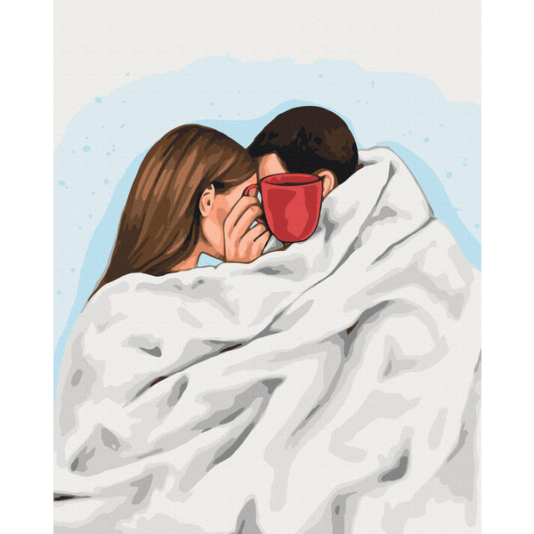 Картина по номерам Авторські колекції - Кава на двох ©Alla Berezovska